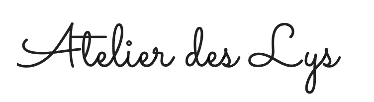 Logo Atelier des Lys par Mélina Volante, fleuriste à Carcès